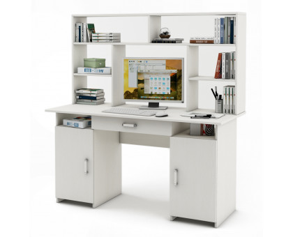 Письменный стол Лайт-6Я с надстройкой
