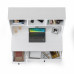 Стол компьютерный Комфорт 12.77, цвет белый, ШхГхВ 100х55,8х148 см., НЕ универсальная сборка
