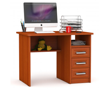 Стол письменный С-МД-1-05, цвет вишня, ШхГхВ 102х70х75 см., НЕ универсальная сборка