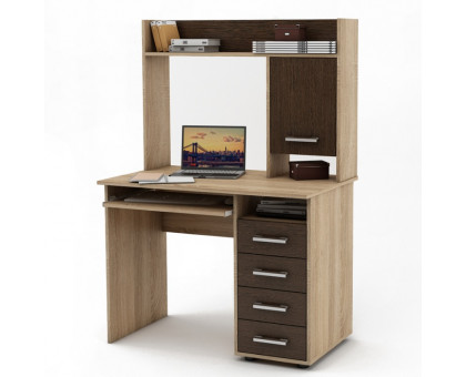 Письменный стол с надстройкой Ostin11