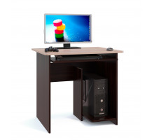 Стол компьютерный Сокол КСТ-21(21.1), цвет венге/белёный дуб, ШхГхВ 80х60х74 см.